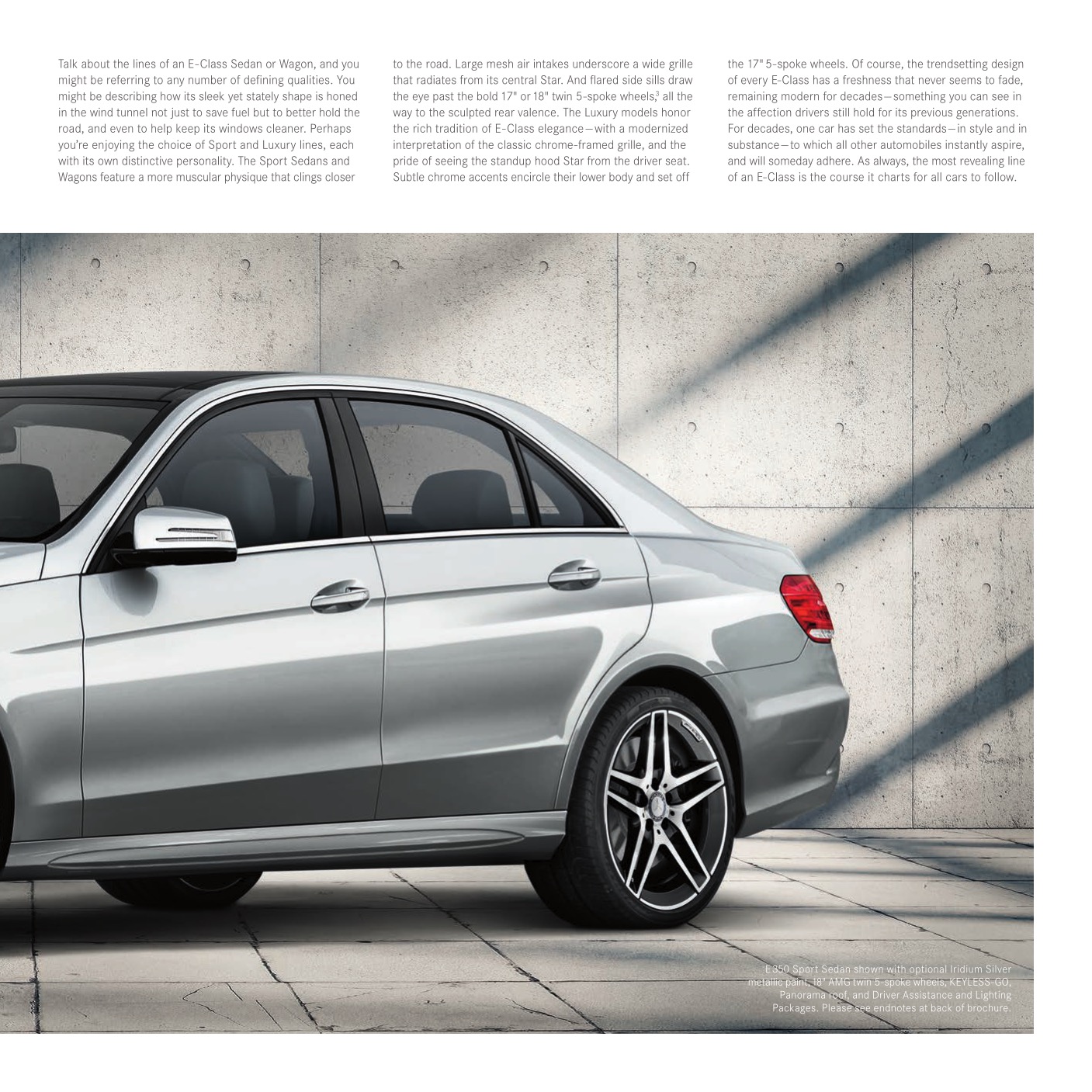 2015 Mercedes-Benz E-Class Brochure Page 11